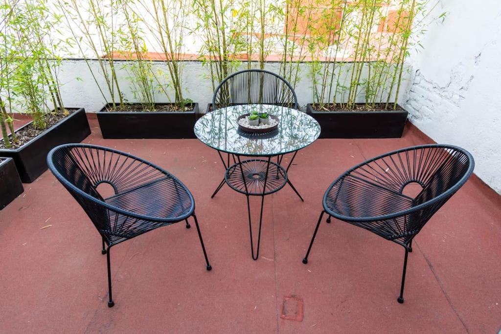 Acogedora Con Roof Garden En Roma Nte. Mexico City